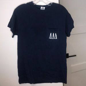 Tri Delta T-shirt Disney Back w Pocket